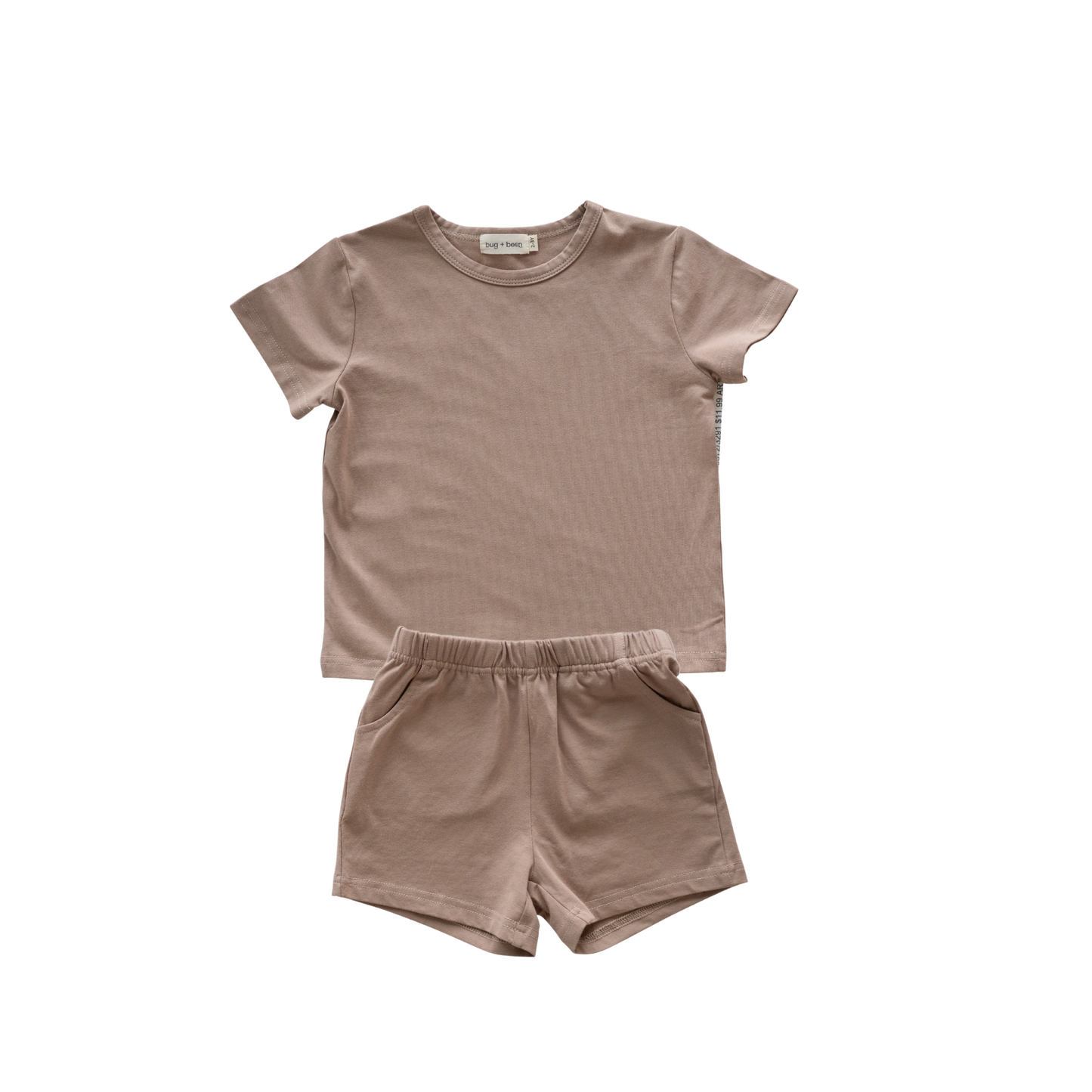 Organic Cotton Short Set – Mocha