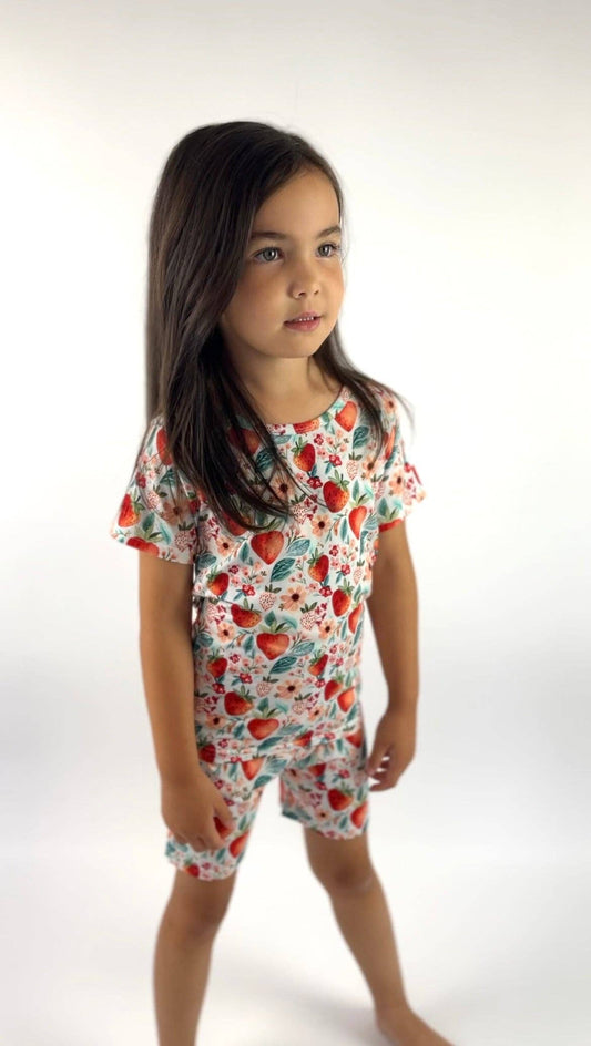 Berry Bloom Short PJ Set