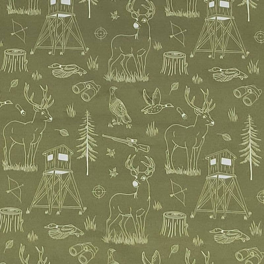 Moss Forest Baby Knotted Gown