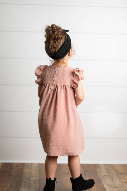 Blush Ruffle Dress