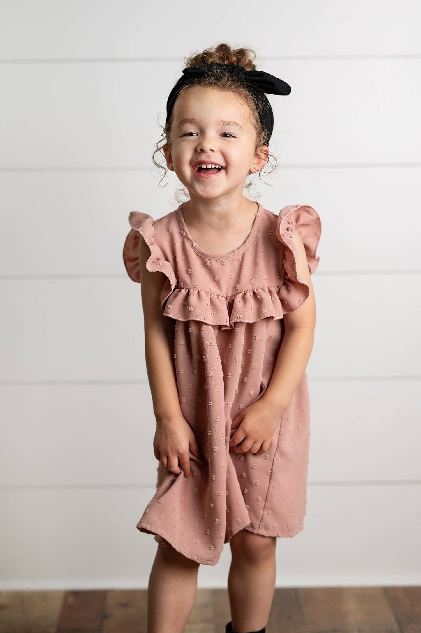 Blush Ruffle Dress