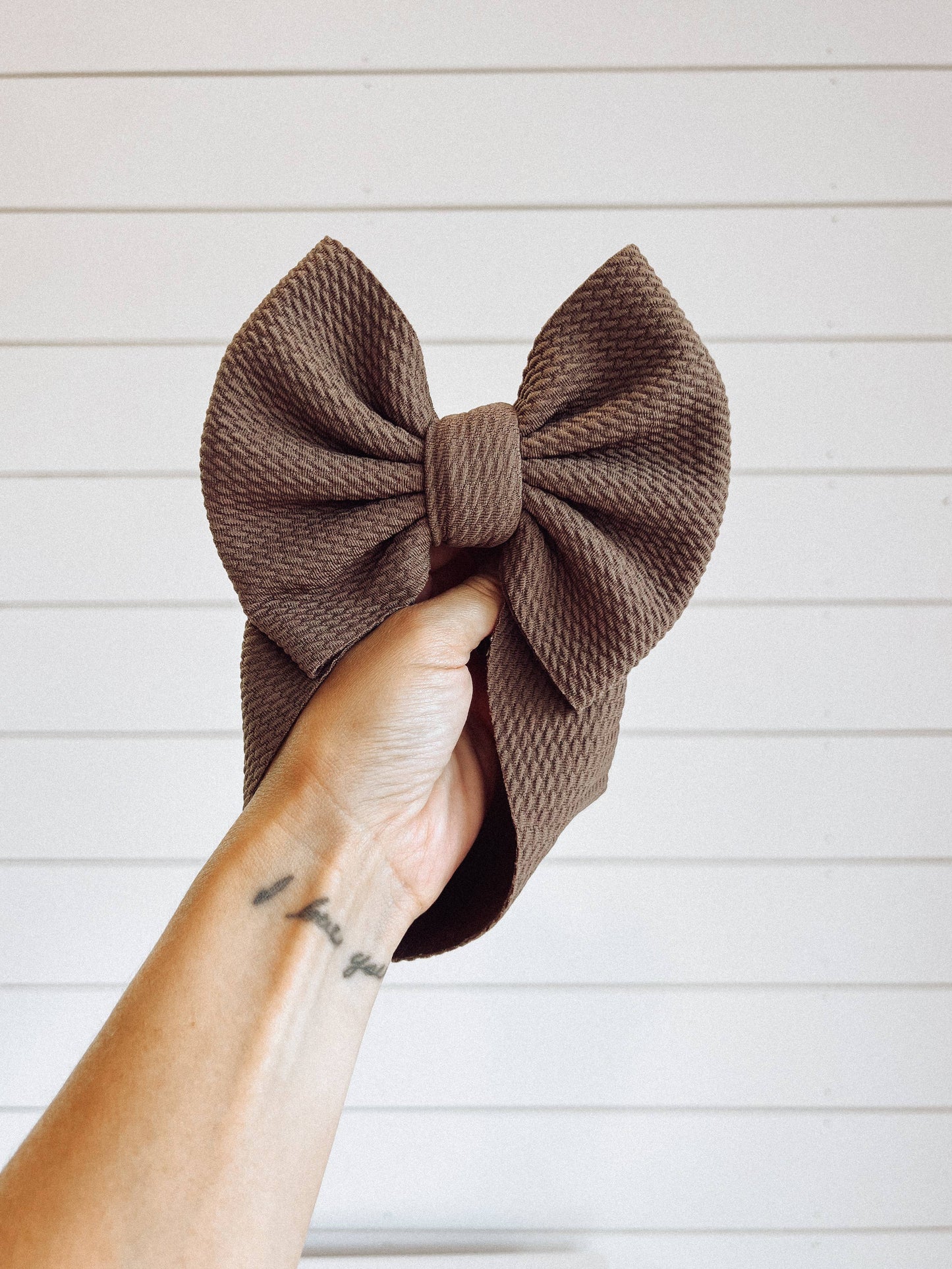 Chocolate Brown Bow