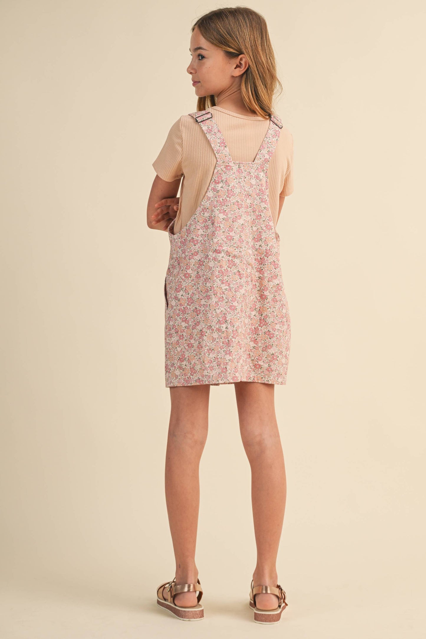 Floral Overall Dress