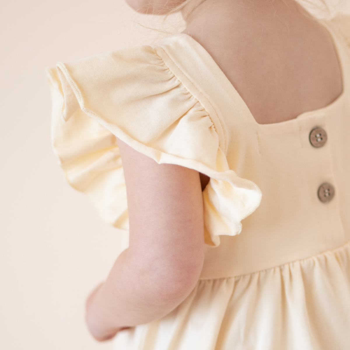 Organic Cotton Flutter Dress