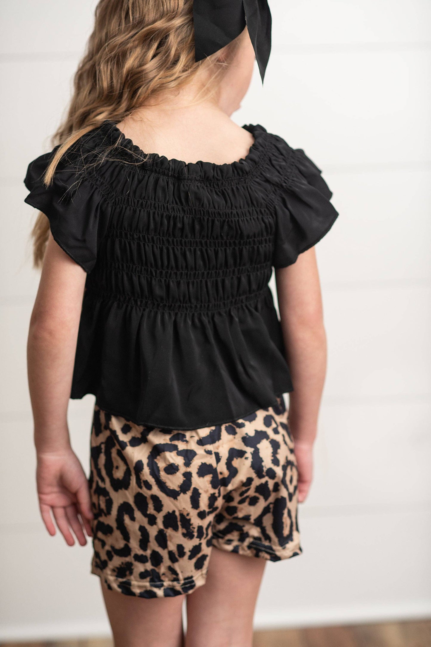 Cheetah Shorts Set