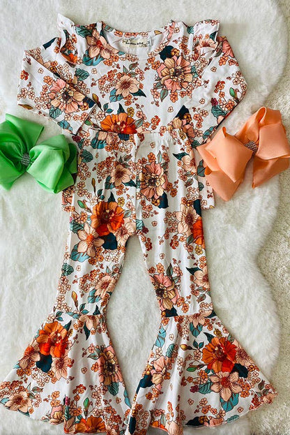 Floral Bell Bottom Set