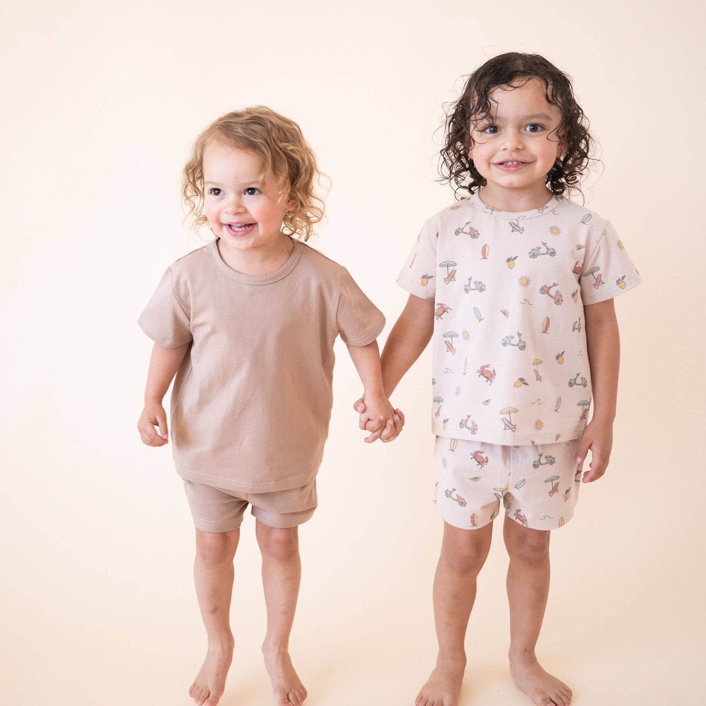 Organic Cotton Short Set – Mocha