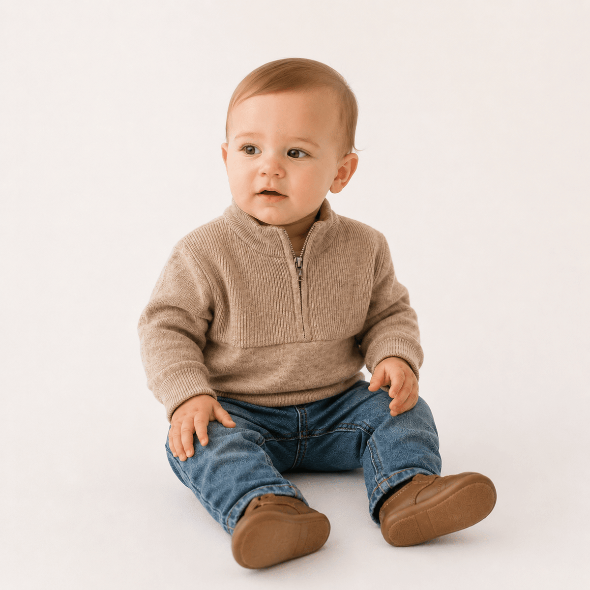 Matching with the Fam-Infant Quarter Zip