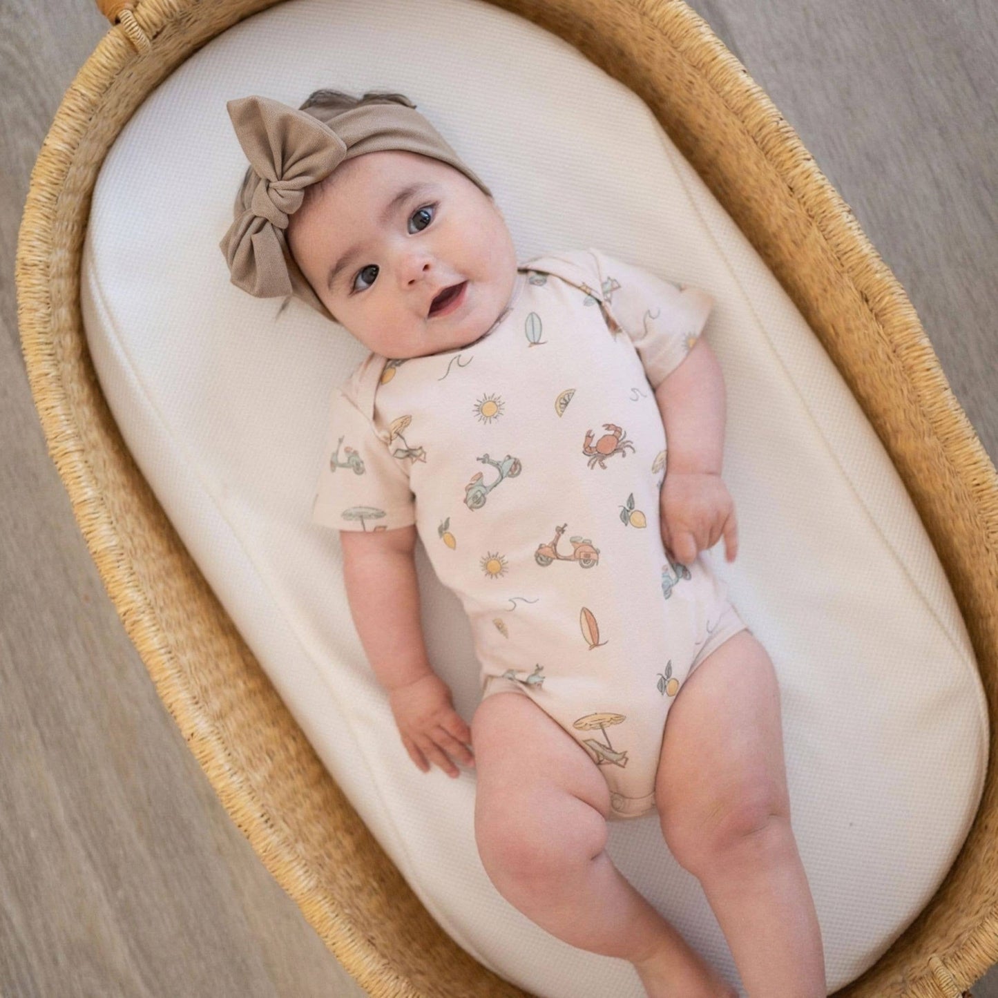 Organic Cotton Headband – Mocha