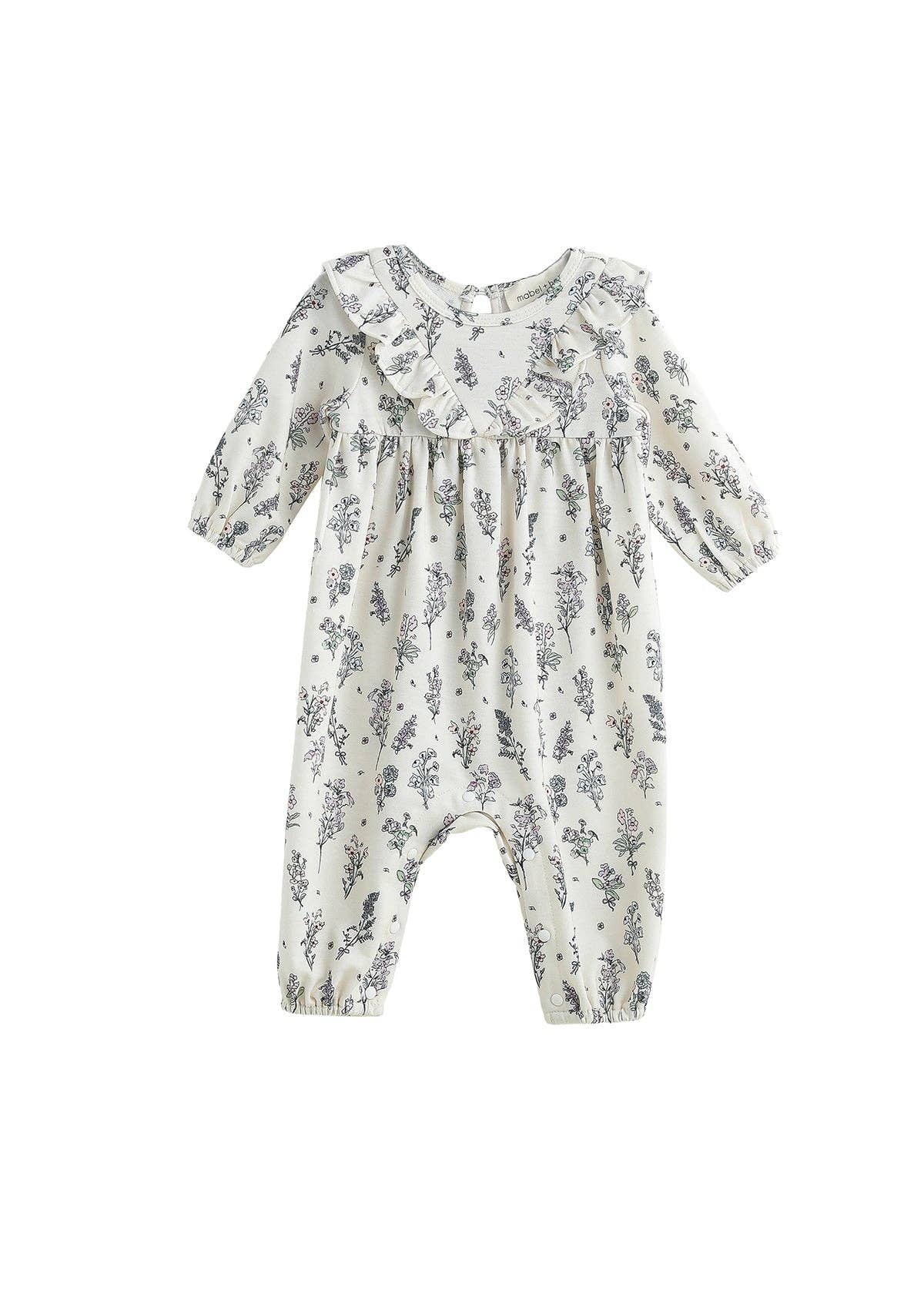 Gracie's Floral Romper