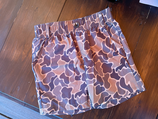 Retro Camo Shorts