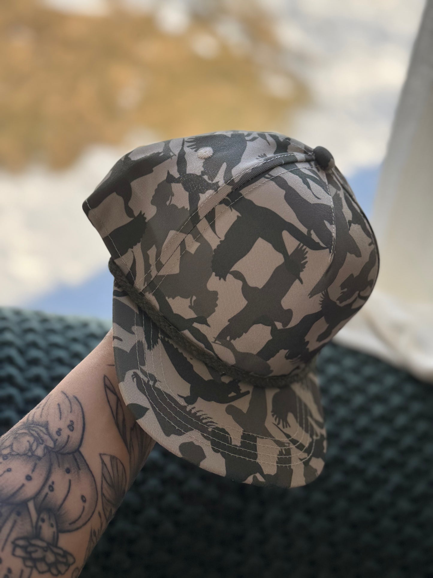 Kids Toddler Duck Camo Camouflage Snapback Hat