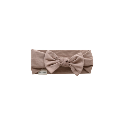 Organic Cotton Headband – Mocha