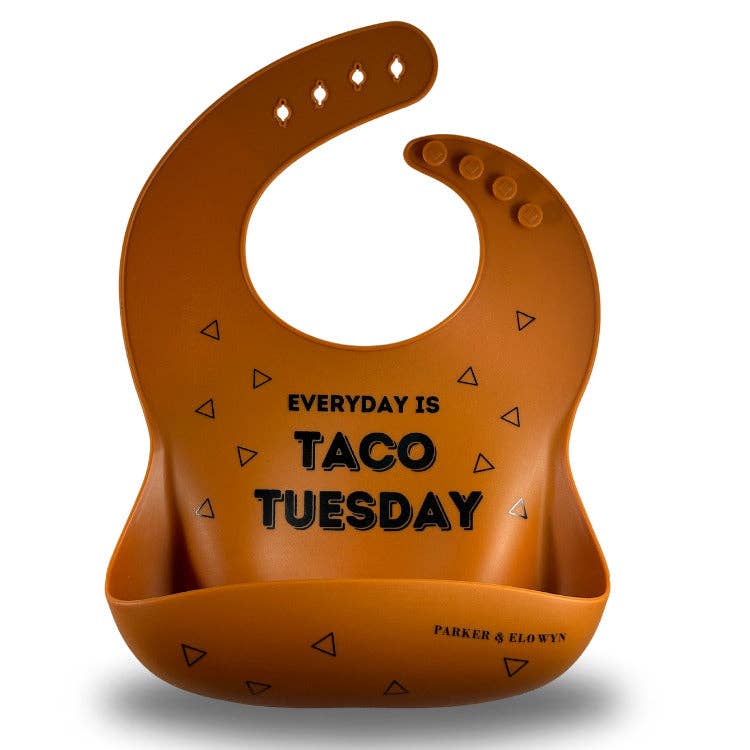 Everyday is Taco Tuesday Silicone Bib
