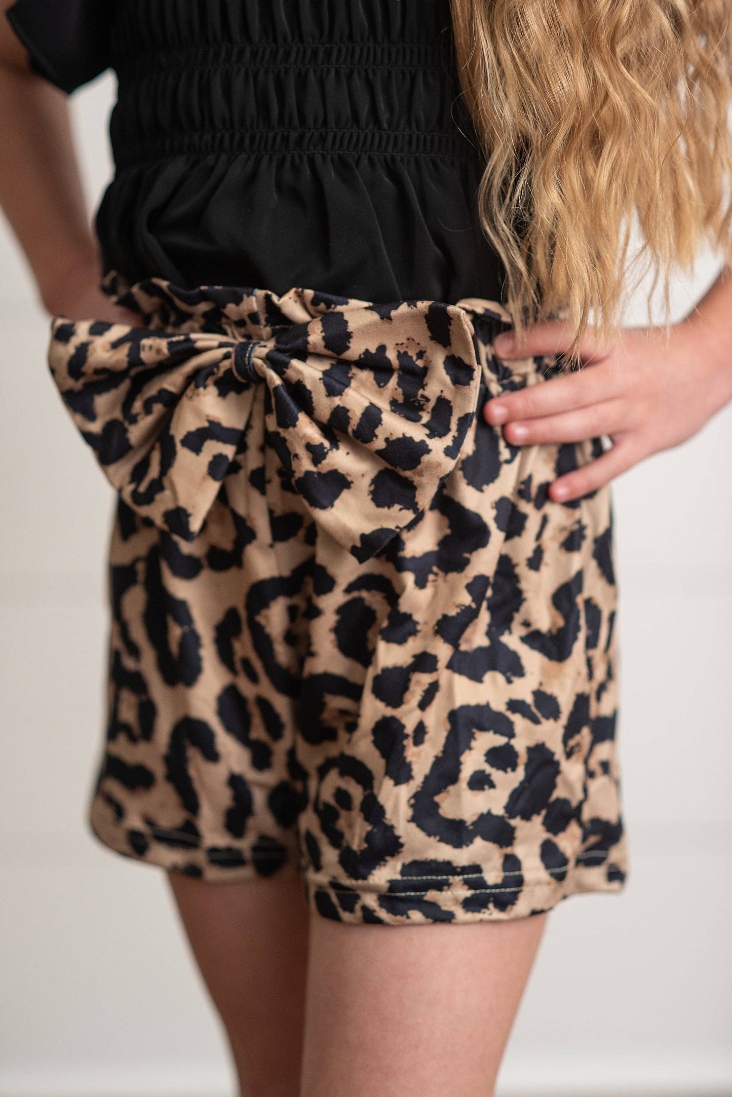 Cheetah Shorts Set