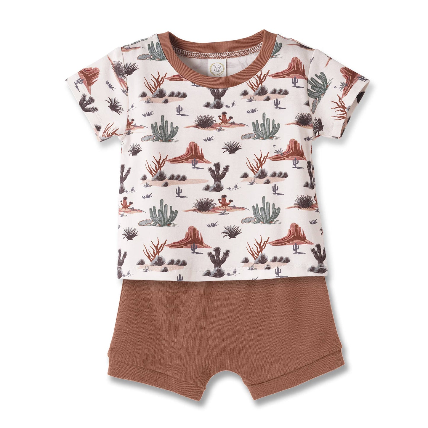 Western Cactus Bamboo Set