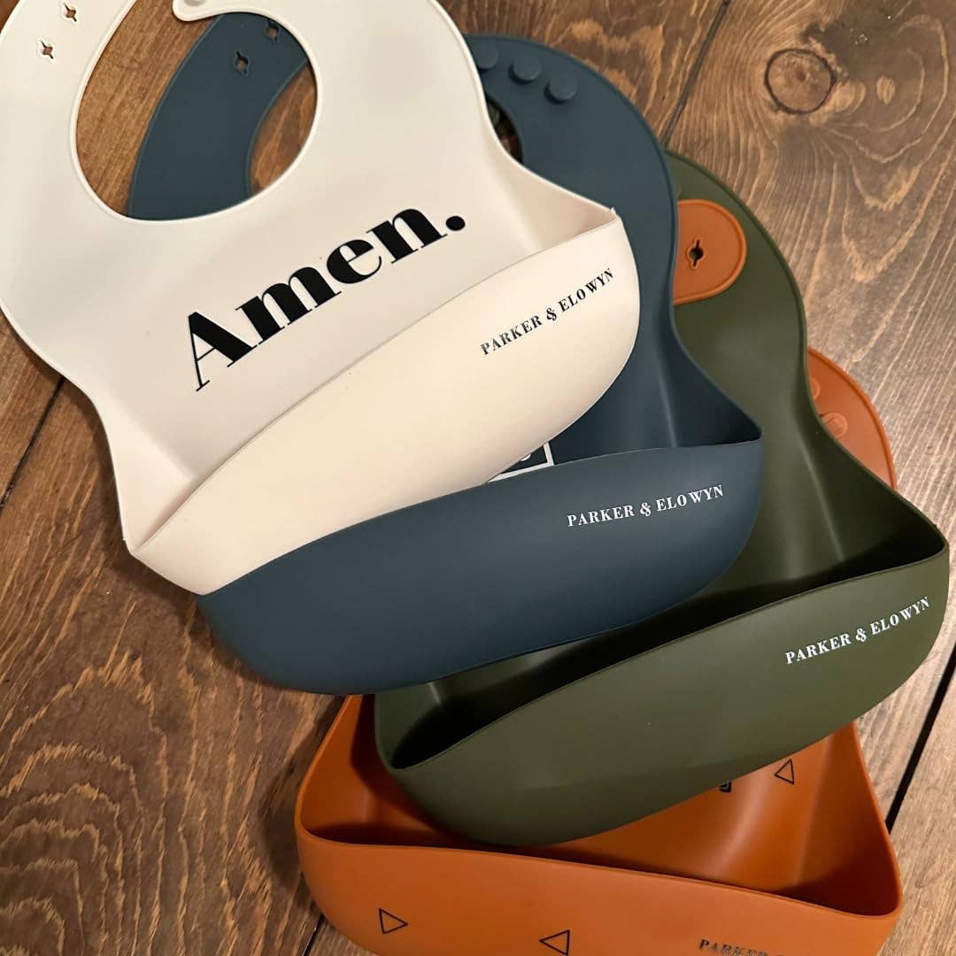Bless this Mess Silicone Bib