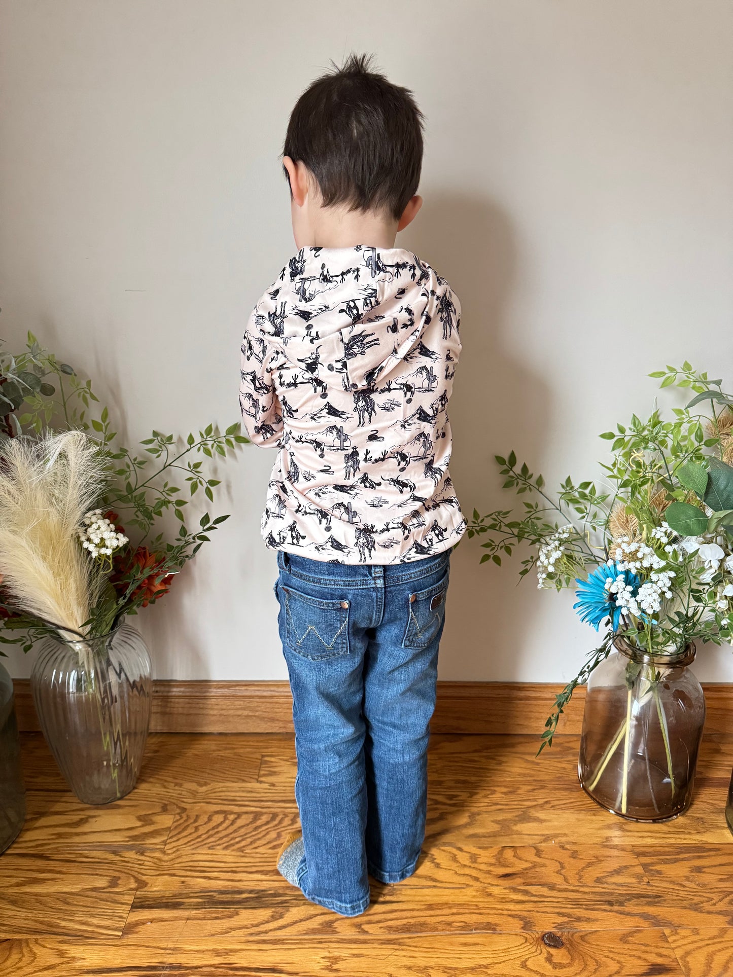 Western Rodeo Quarter Zip