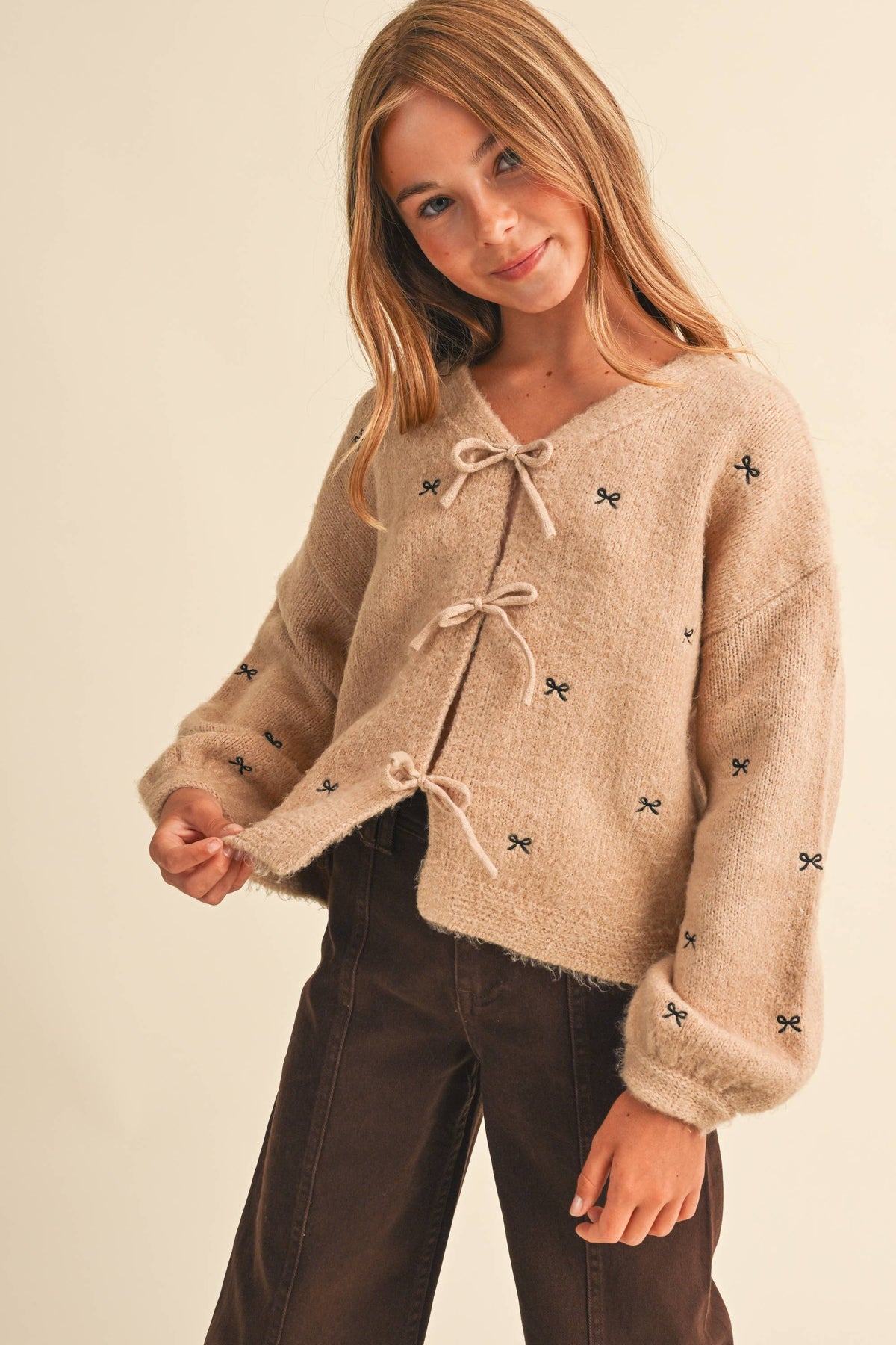 Fall Bow Sweater