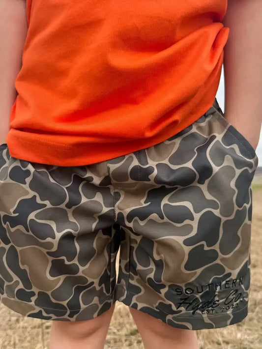 Retro Camo Shorts