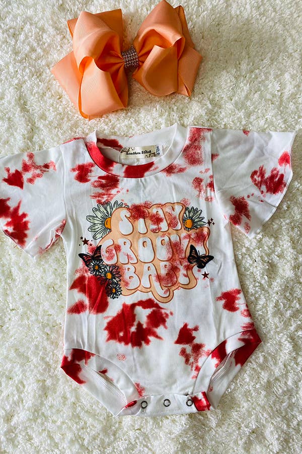 Groovy Baby Tie-Dye Romper