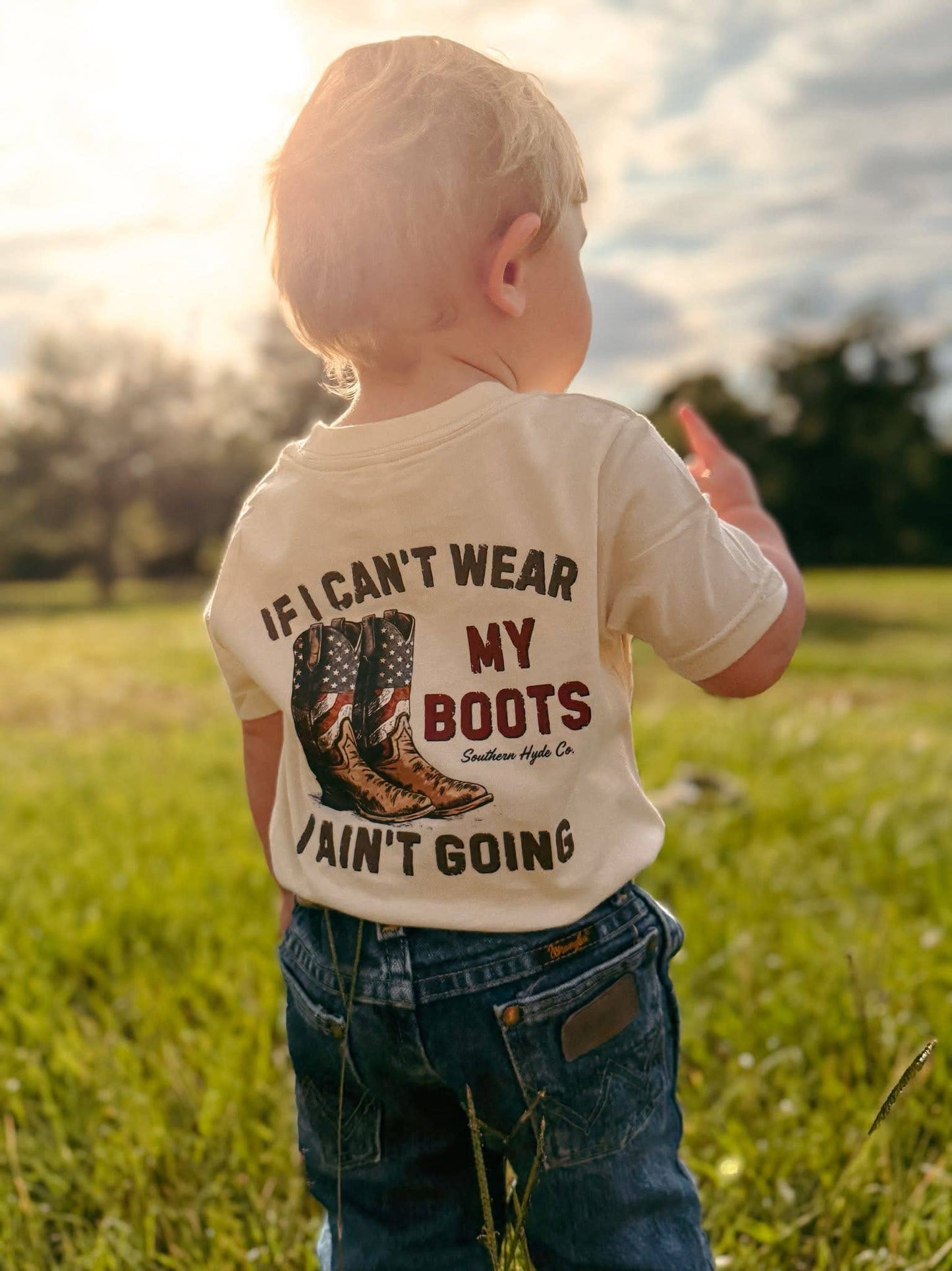 'If I Can't Wear My Boots' Tee