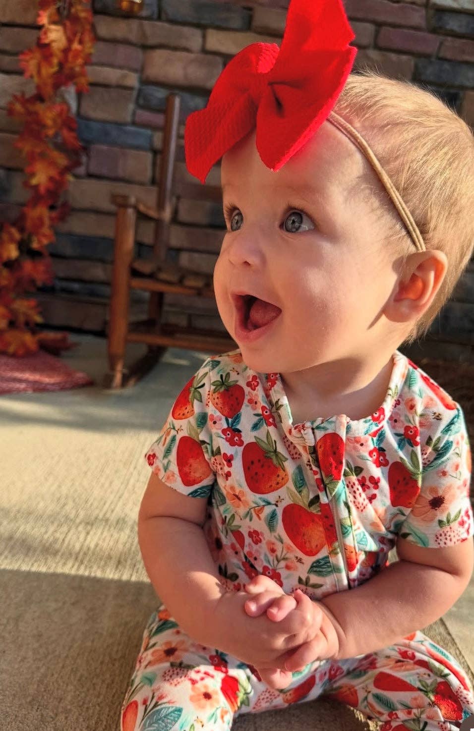 Berry Bloom Romper