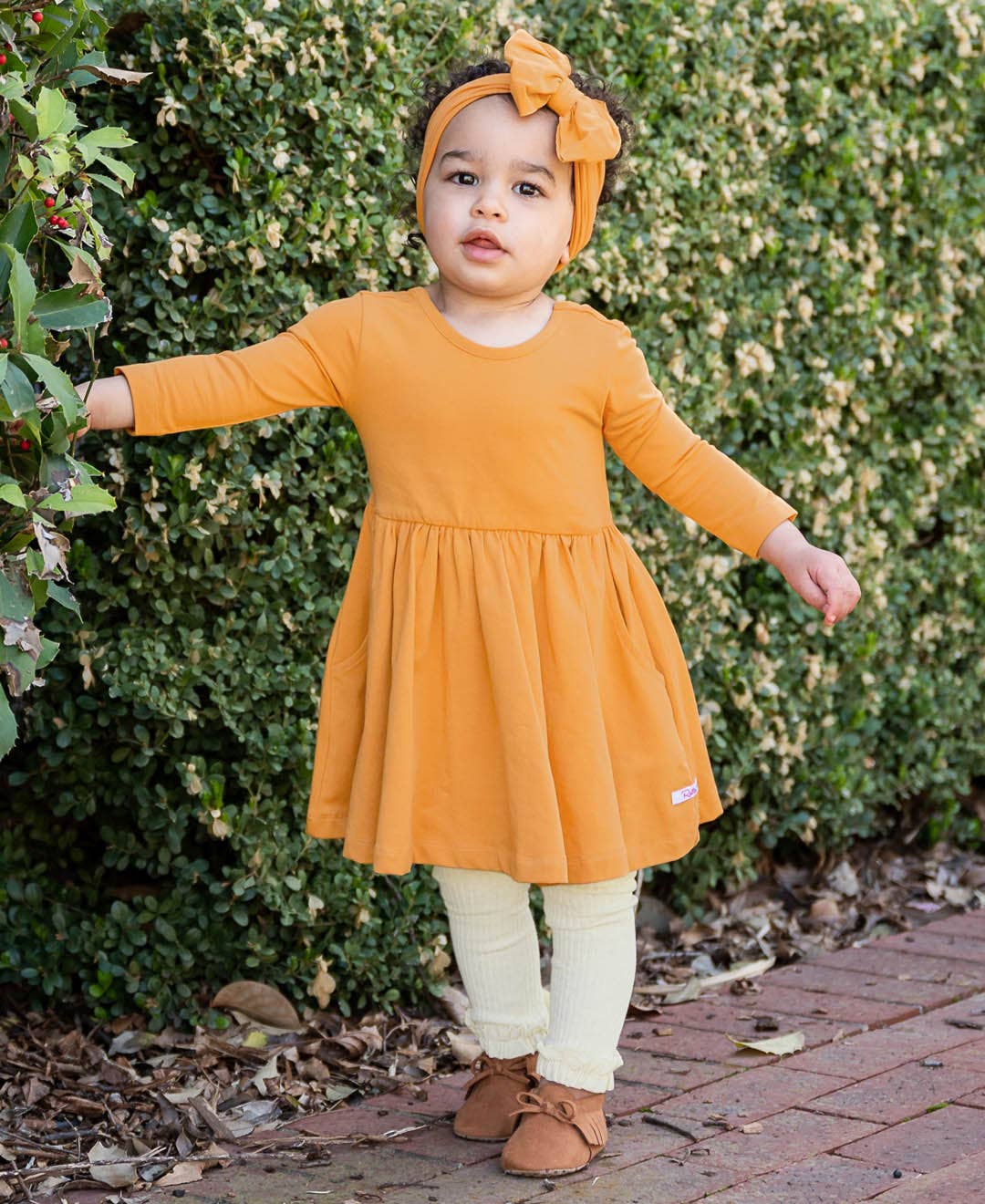 Oatmeal Ruffle Tights