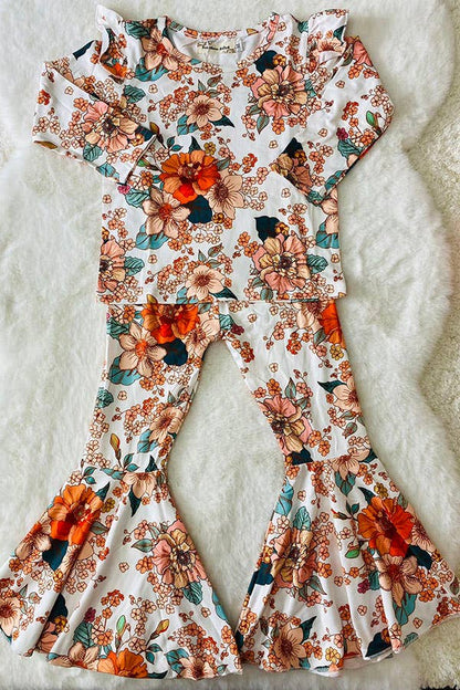 Floral Bell Bottom Set