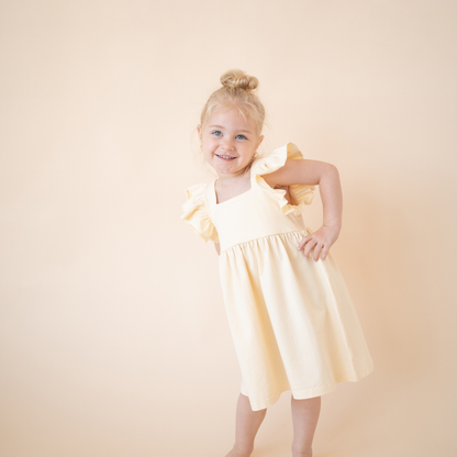 Organic Cotton Flutter Dress