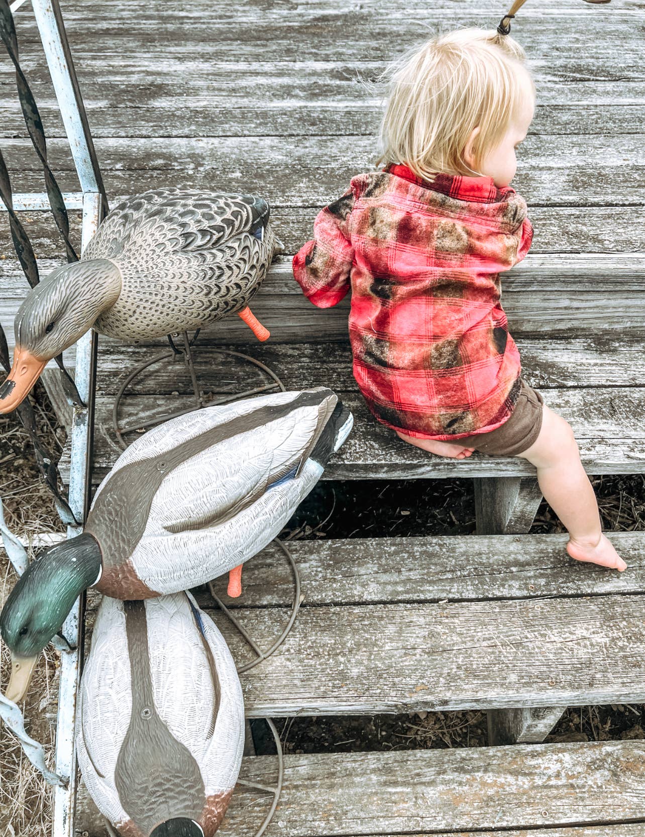 Vintage Bleached Flannels