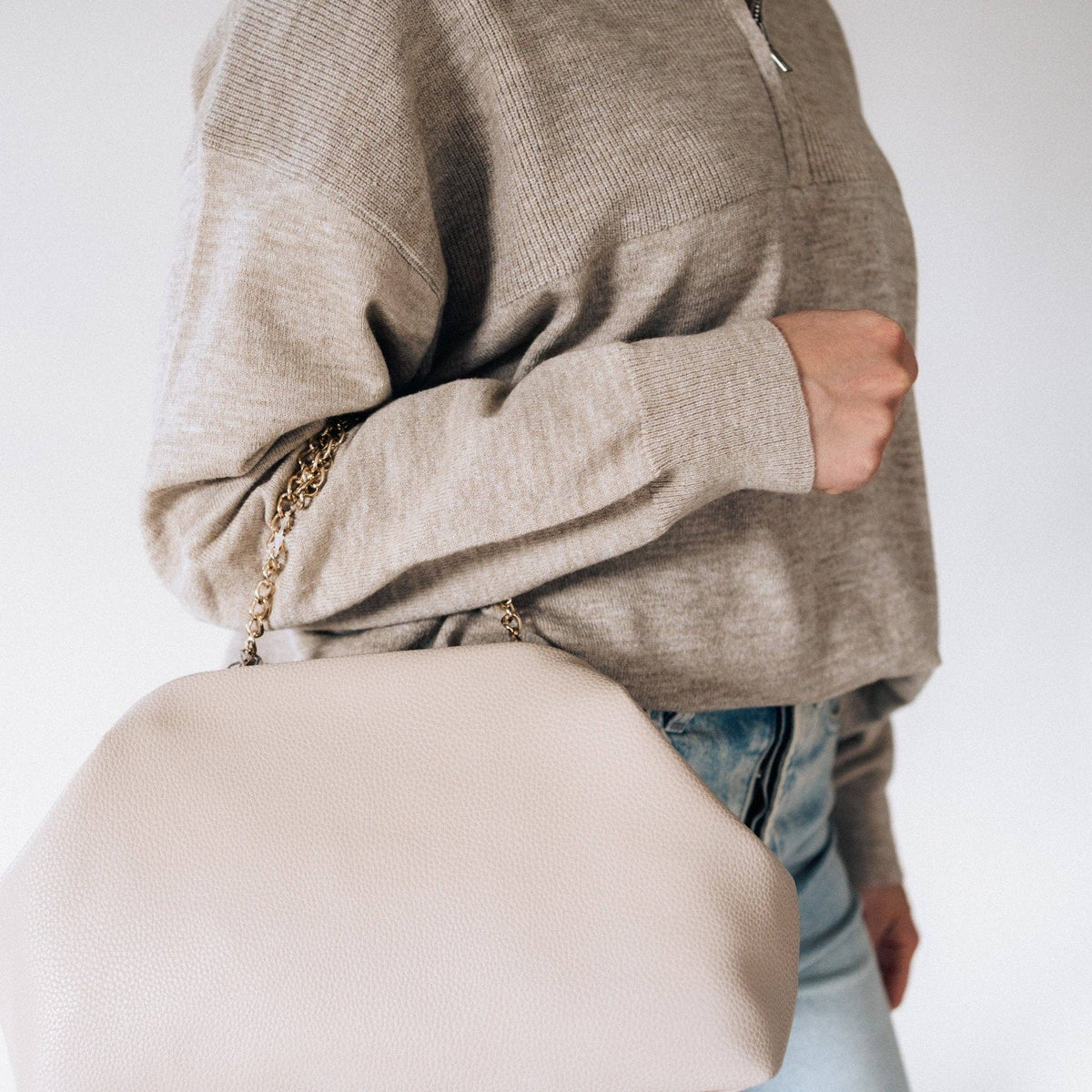 Matching with the Fam - Adult Sand Quarter Zip
